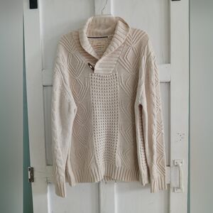 Original Weatherproof Vintage Men’s Knit Sweater White Size: Xxl
